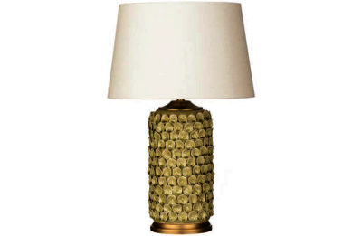Premier Housewares Shell Design Lamp - Green